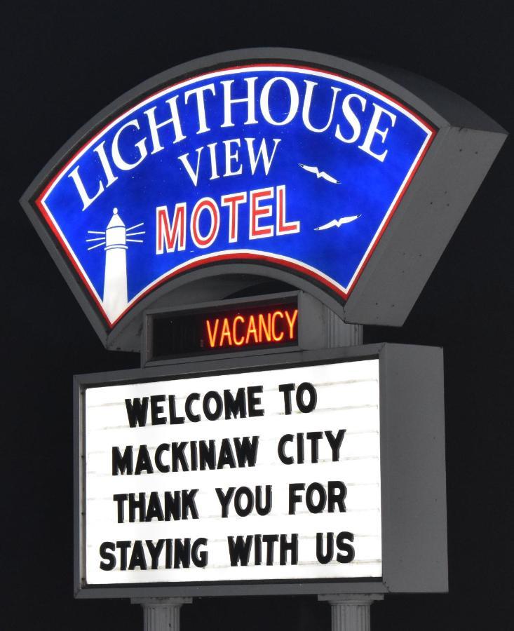 Lighthouse View Motel Mackinaw City Exterior foto